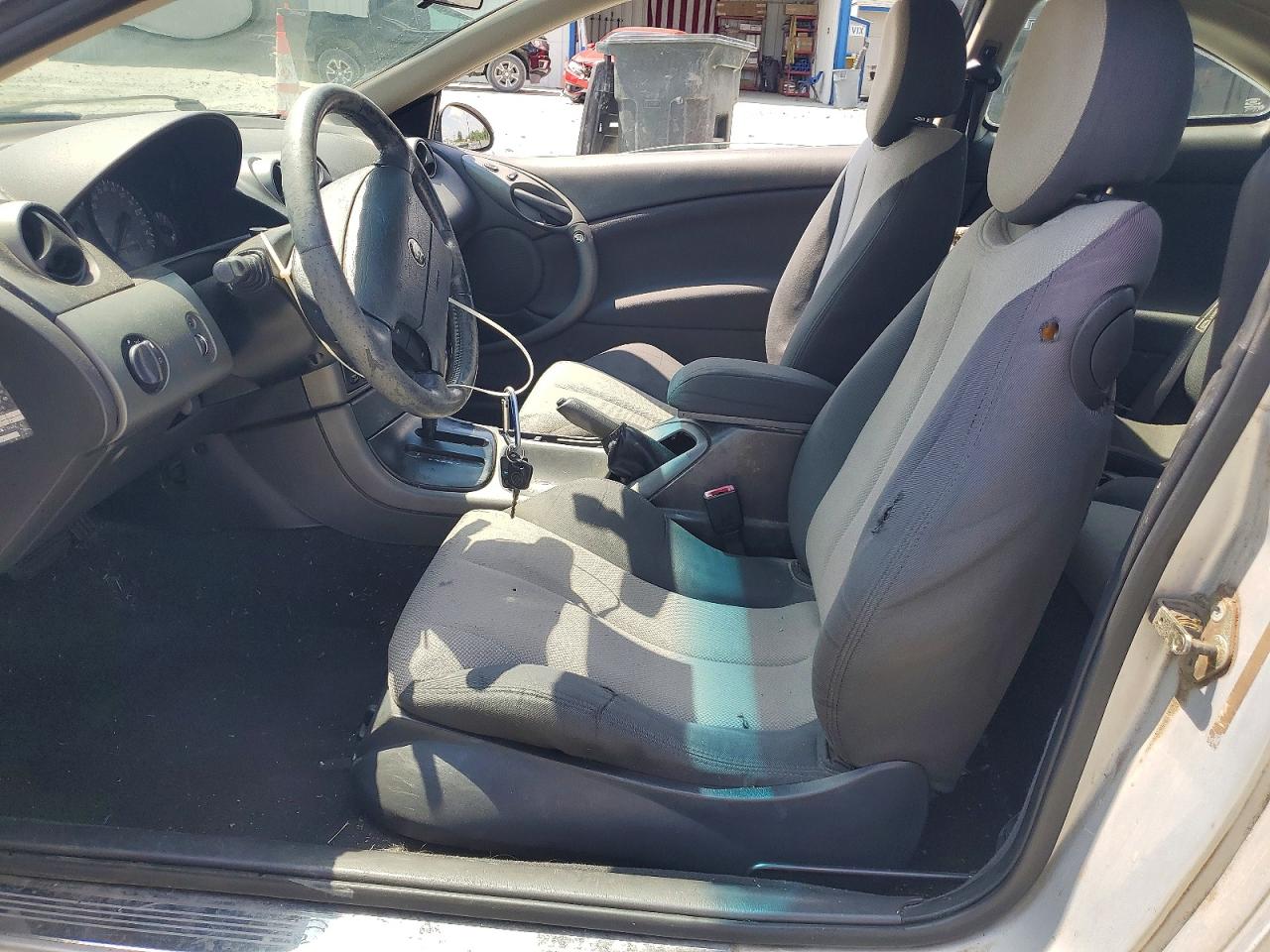 1999 Mercury Cougar V6 Silver vin: 1ZWFT61L3X5656258