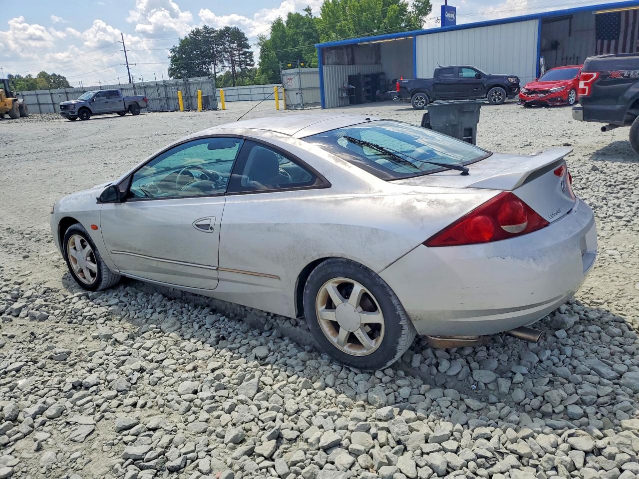 1999 Mercury Cougar V6 Silver vin: 1ZWFT61L3X5656258