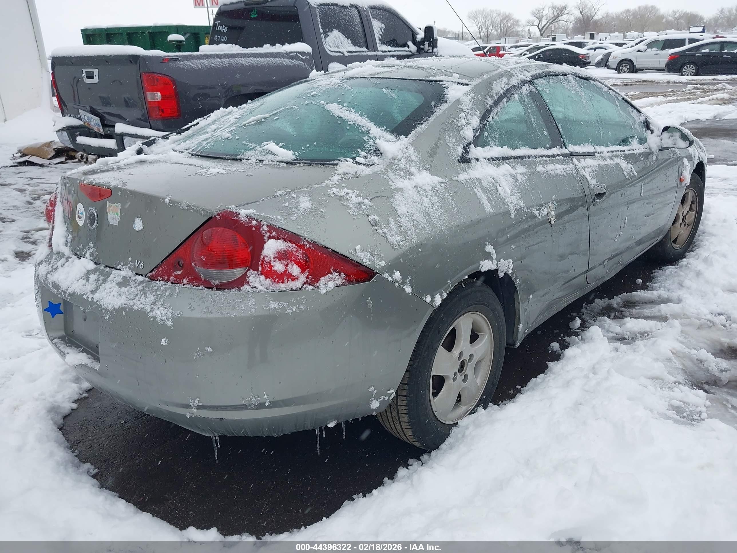 2000 Mercury Cougar V6 Gray vin: 1ZWFT61L4Y5640149