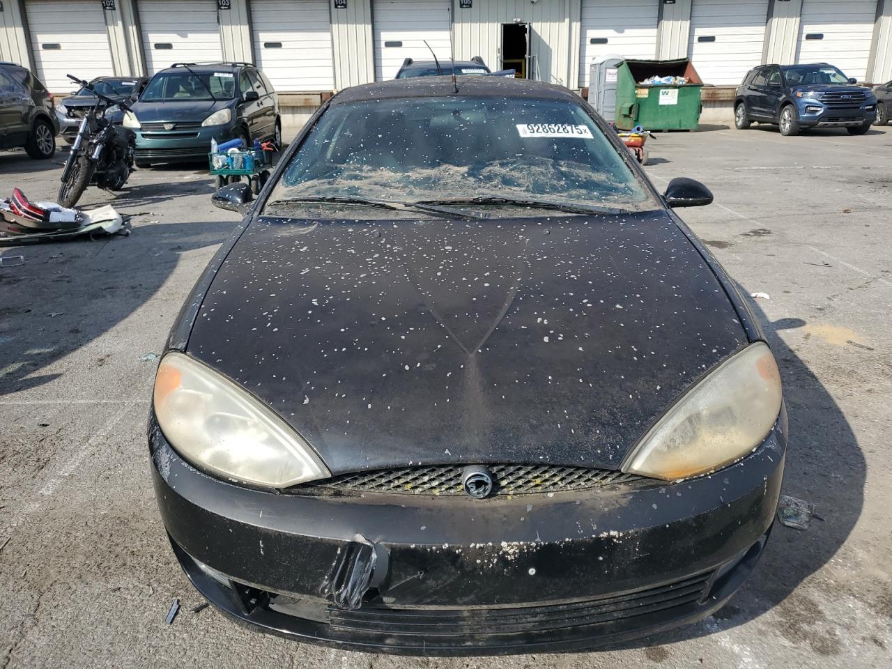 2001 Mercury Cougar V6 Черный vin: 1ZWFT61L515621907