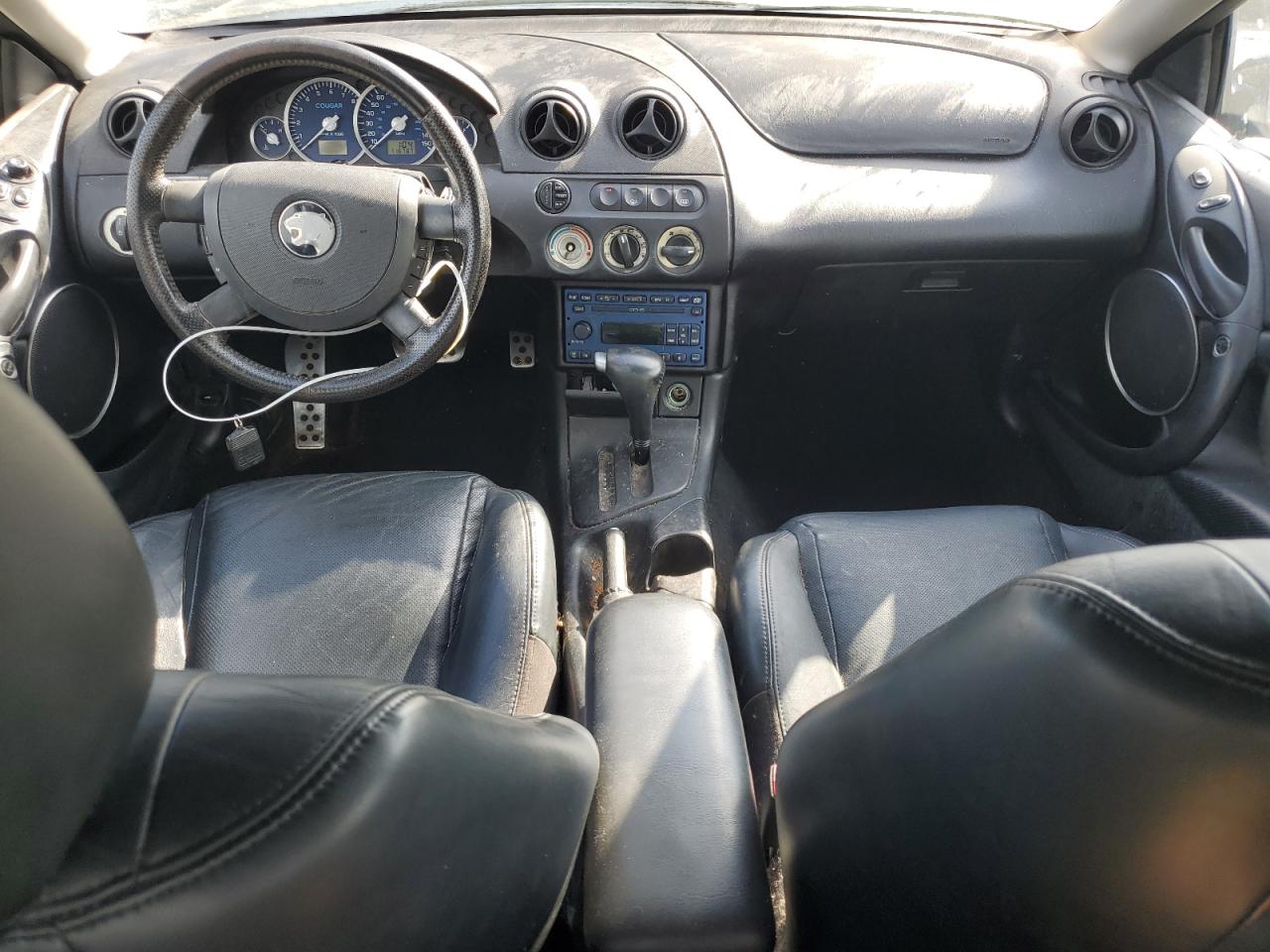 2001 Mercury Cougar V6 Черный vin: 1ZWFT61L515621907