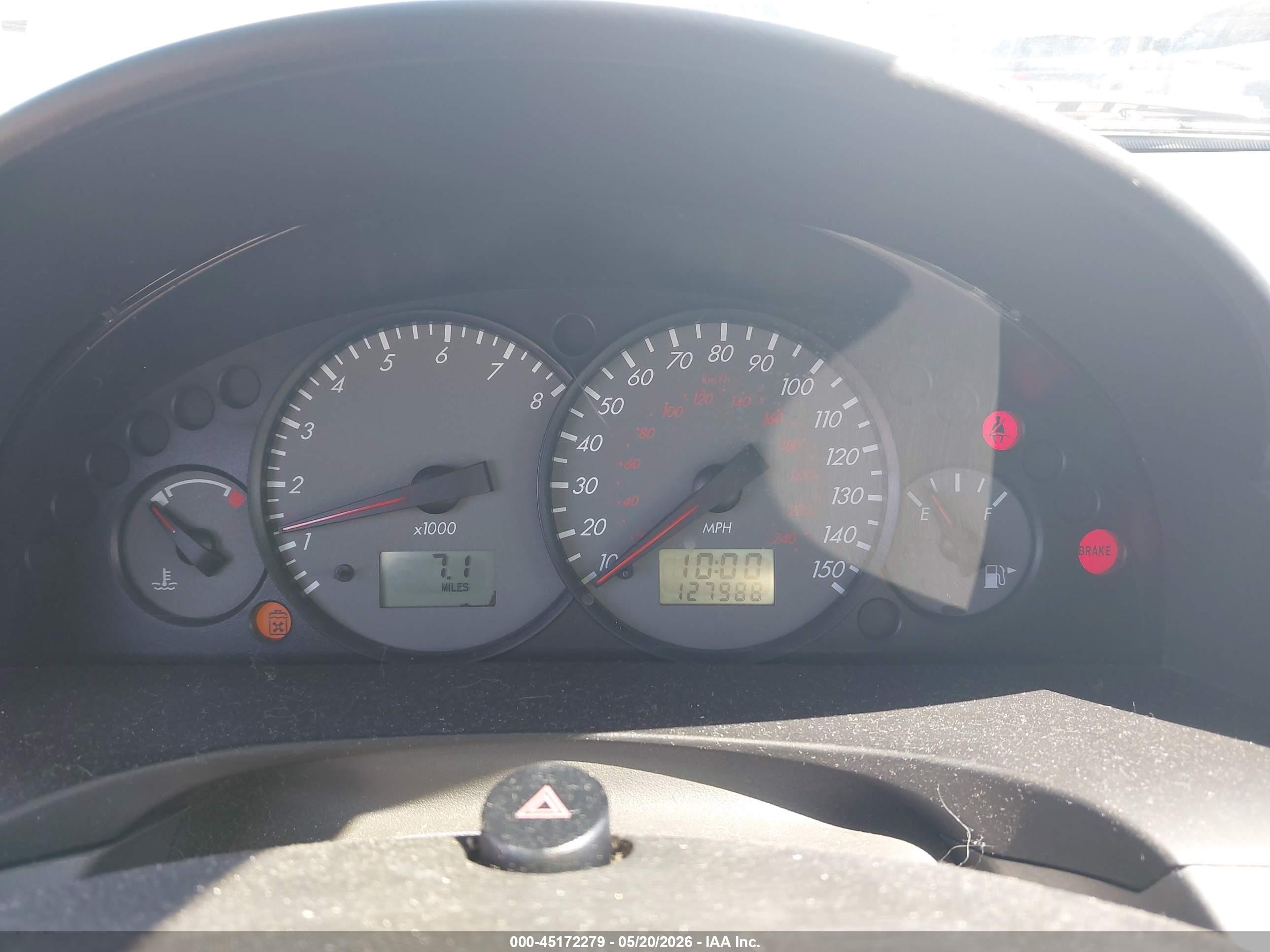 2000 Mercury Cougar V6 Silver vin: 1ZWFT61L7Y5634958