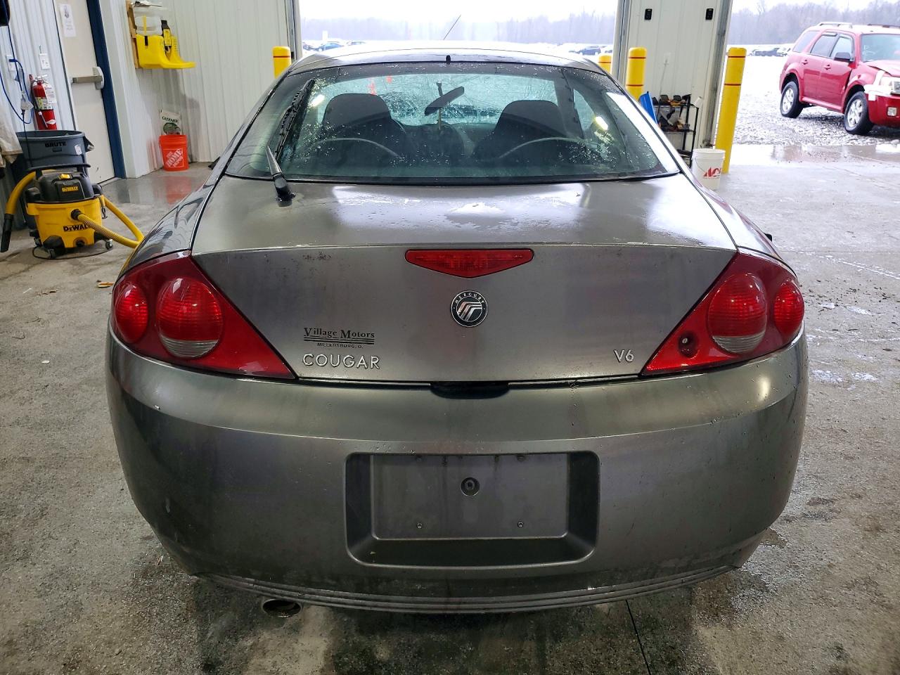 2001 Mercury Cougar V6 Gray vin: 1ZWFT61L815616197