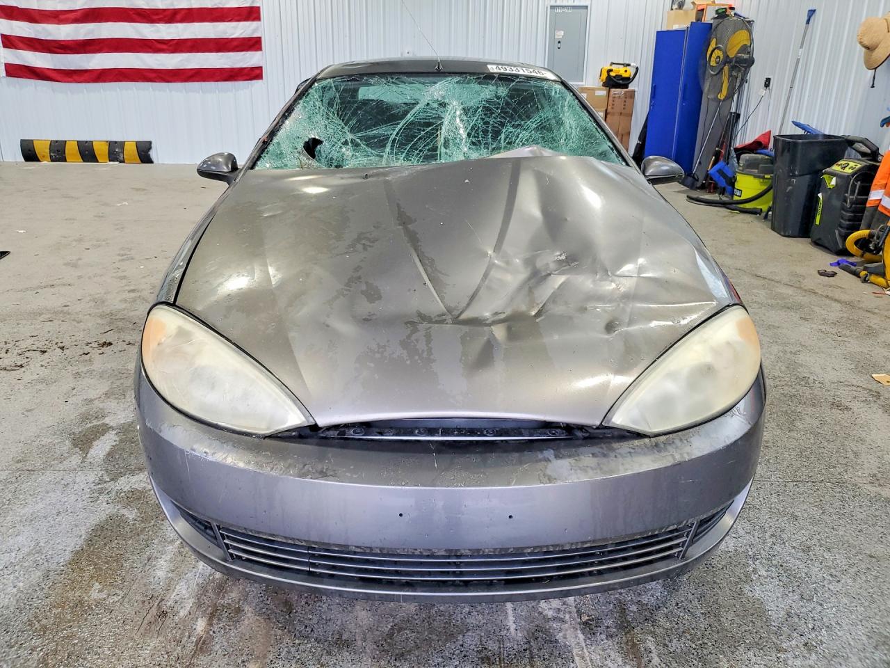 2001 Mercury Cougar V6 Gray vin: 1ZWFT61L815616197