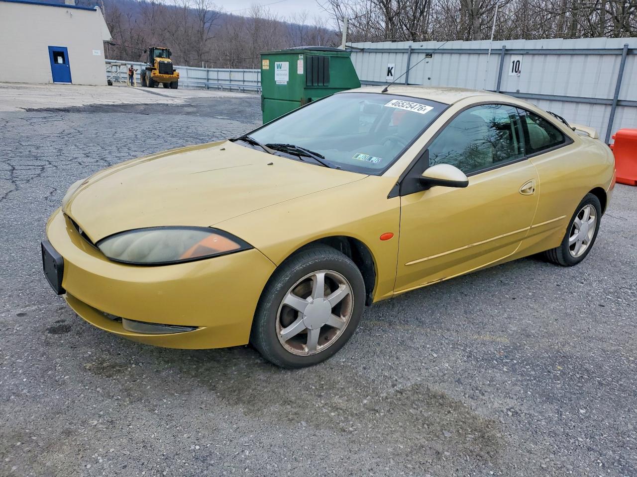 2000 Mercury Cougar Золотой vin: 1ZWFT61LXY5615949