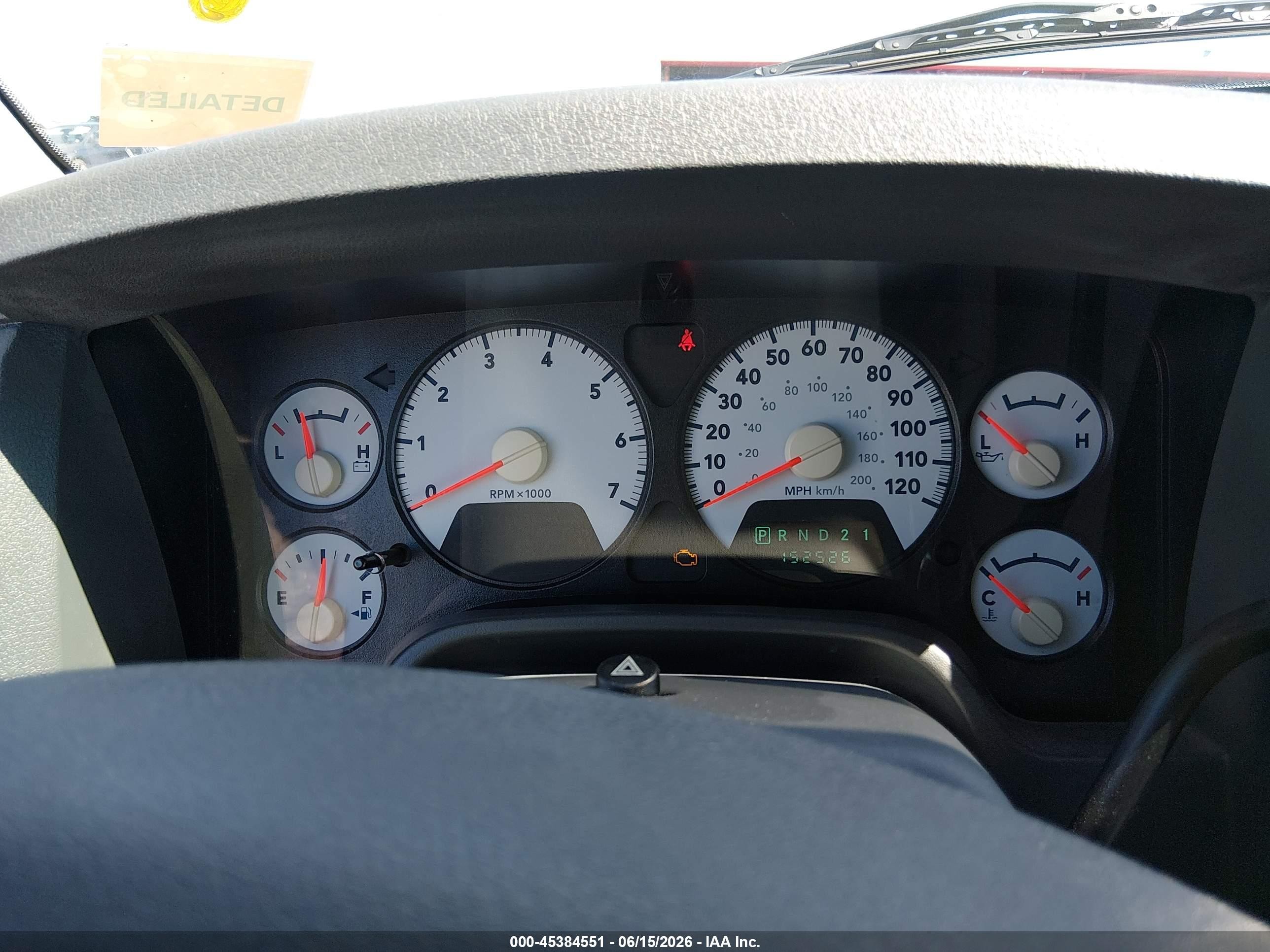 2007 Dodge Ram 1500 Slt/trx4 Off Road/sport Gray vin: 1d7hu18227s185451