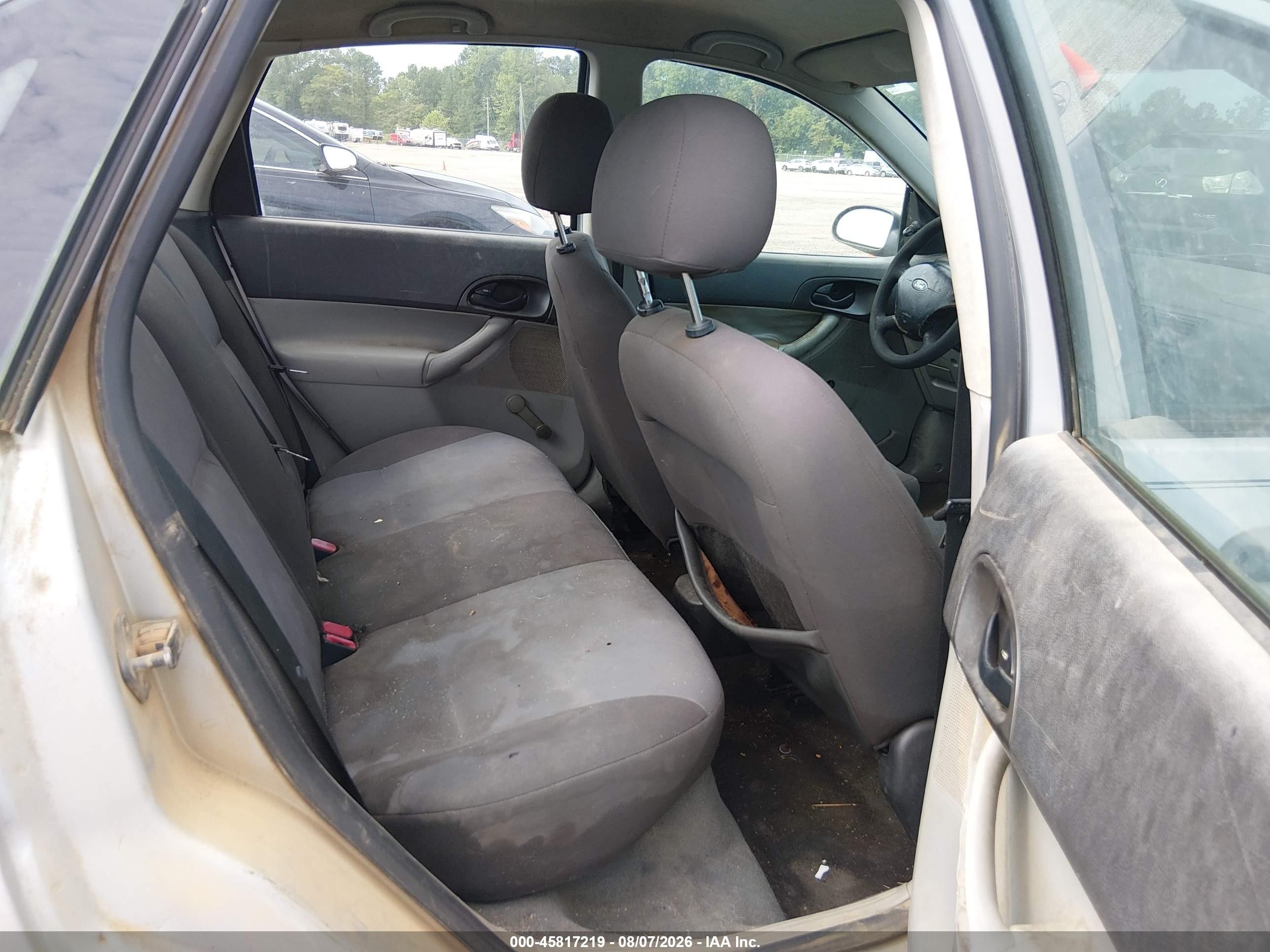 2007 Ford Focus S/se/ses Серебряный vin: 1fafp34n37w279843