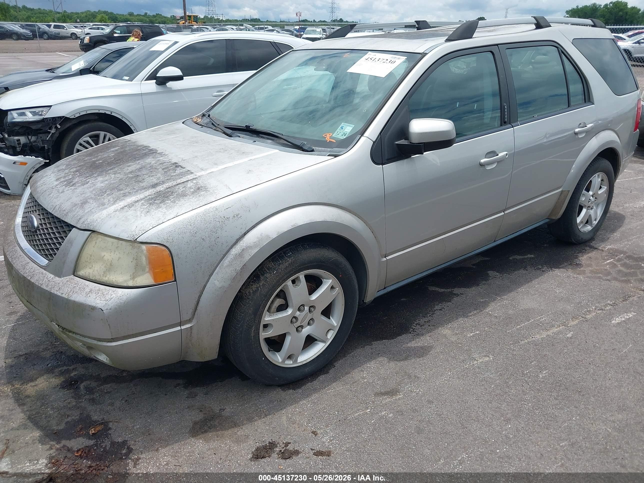 2007 Ford Freestyle Tan vin: 1fdmk03157ga11556