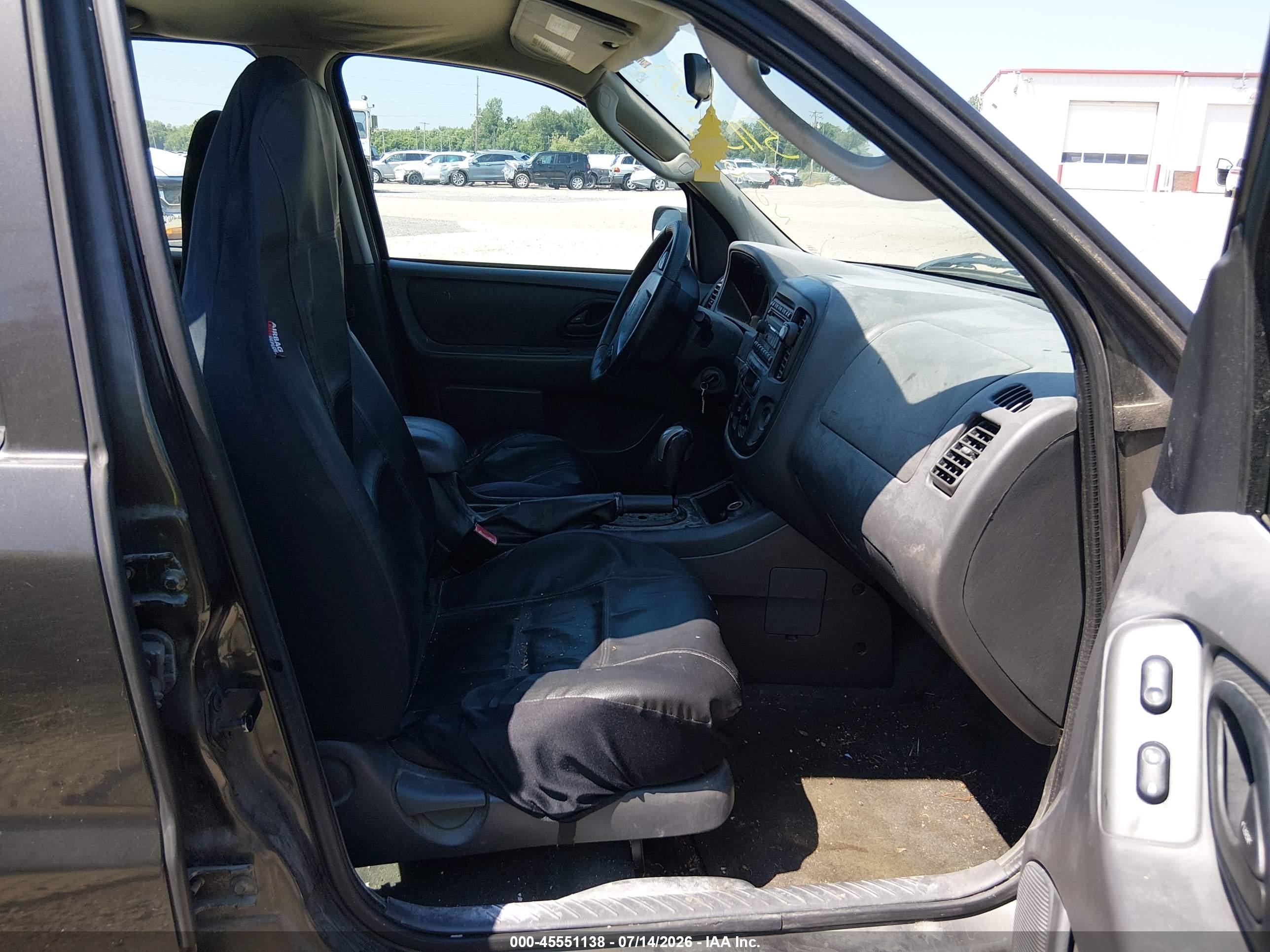 2007 Ford Escape Xls Серый vin: 1fmyu02z176a91180