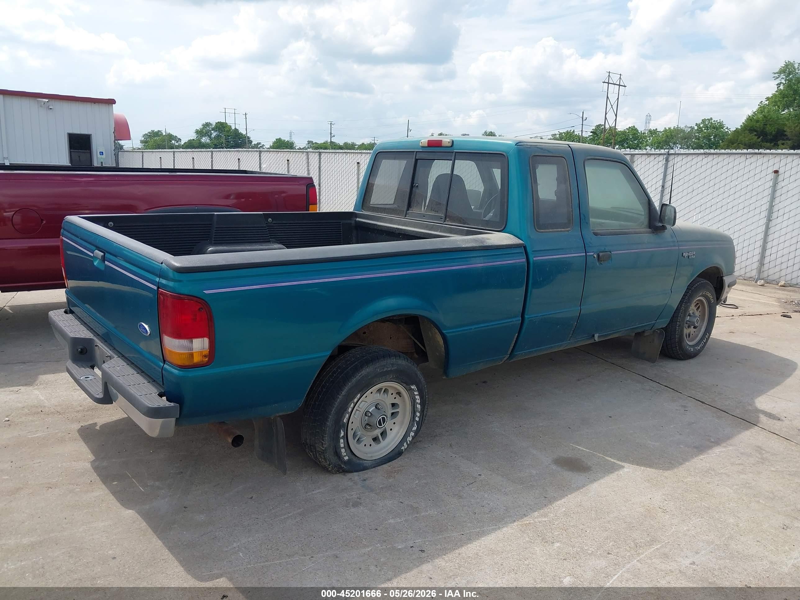 1993 Ford Ranger Super Cab Gray vin: 1ftcr14u9ppa42691