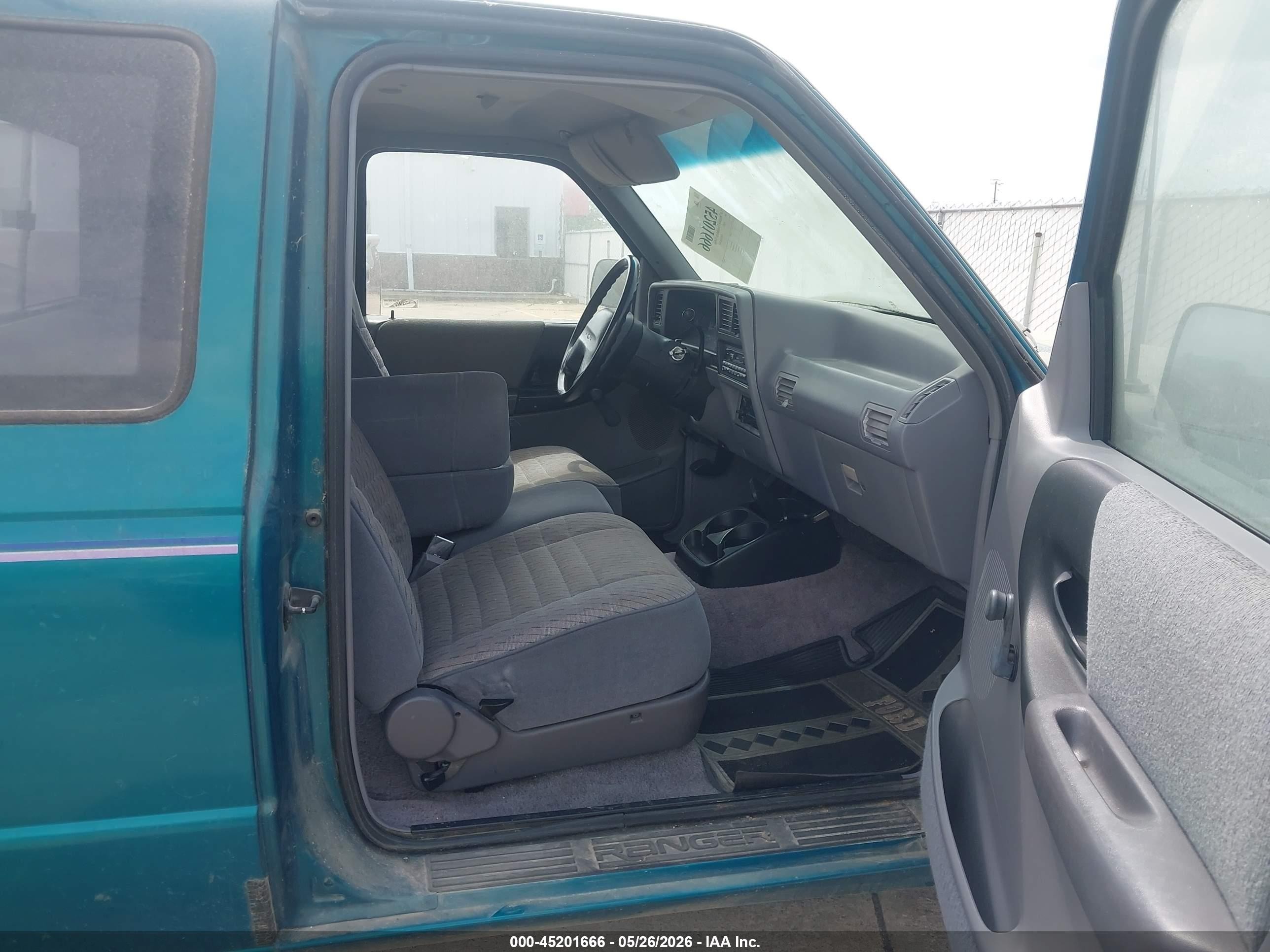 1993 Ford Ranger Super Cab Gray vin: 1ftcr14u9ppa42691