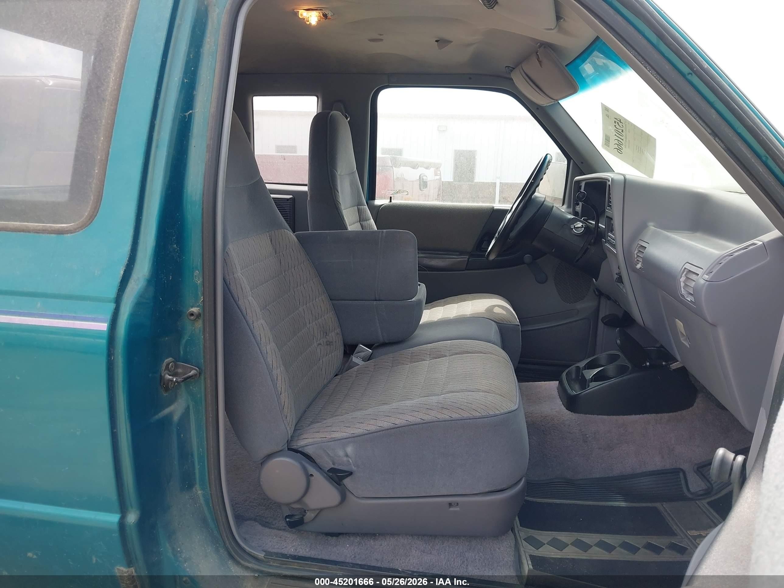 1993 Ford Ranger Super Cab Gray vin: 1ftcr14u9ppa42691