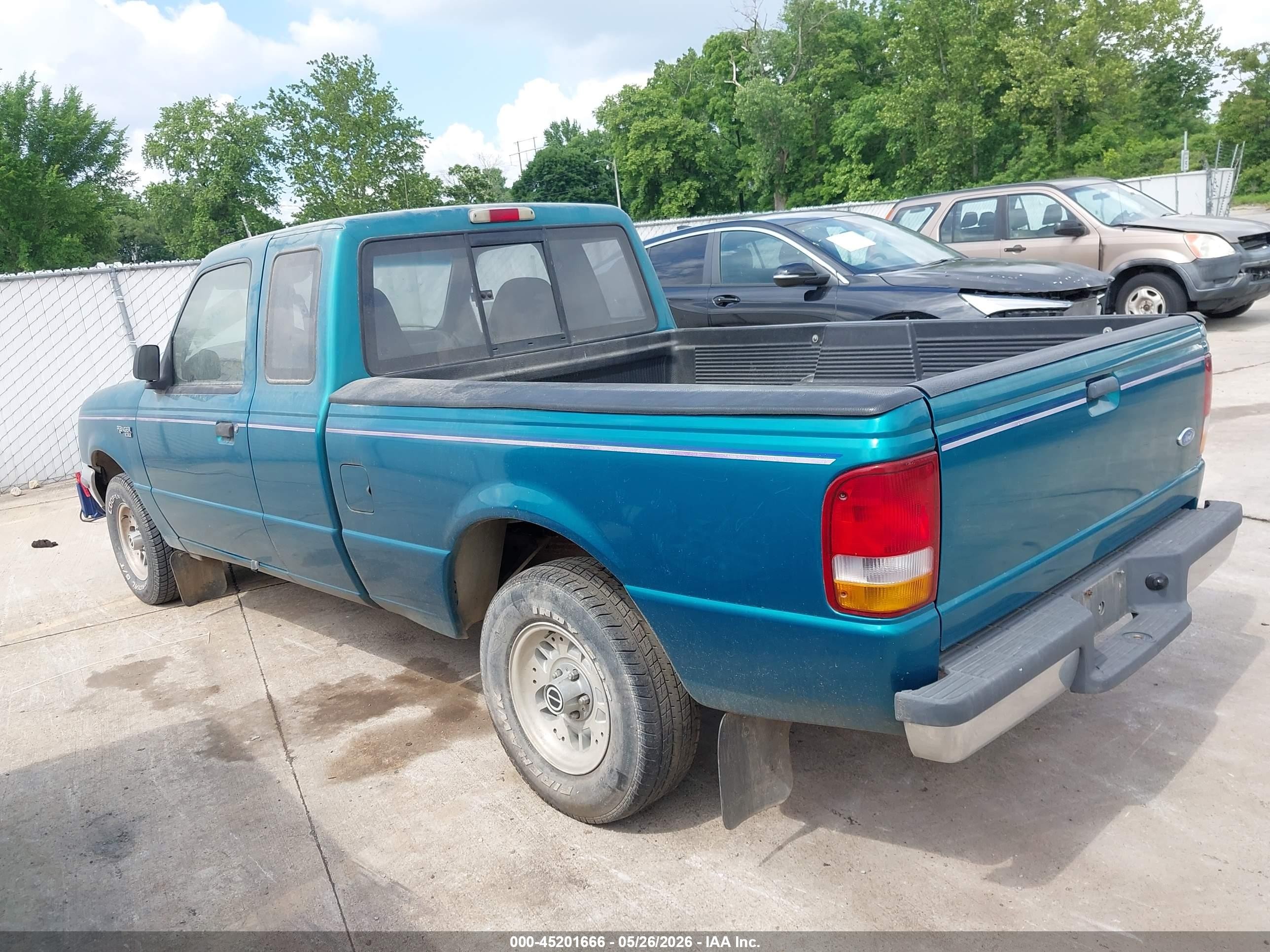 1993 Ford Ranger Super Cab Gray vin: 1ftcr14u9ppa42691