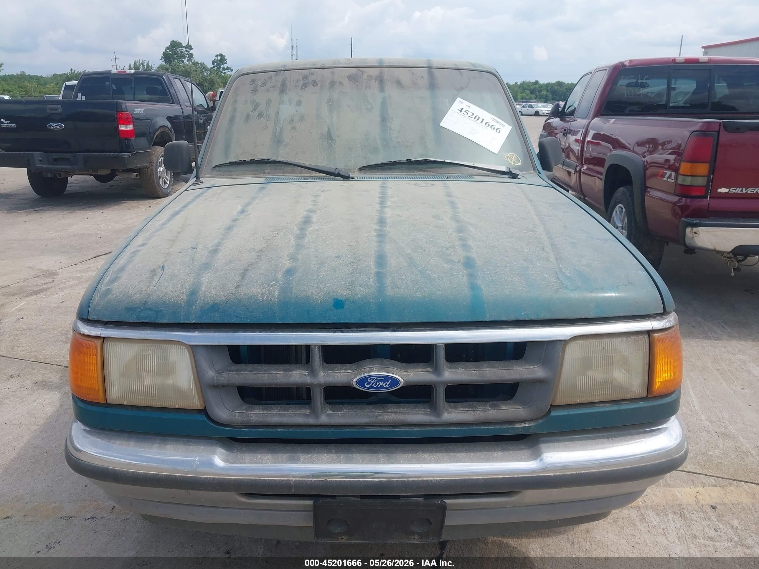 1993 Ford Ranger Super Cab Gray vin: 1ftcr14u9ppa42691