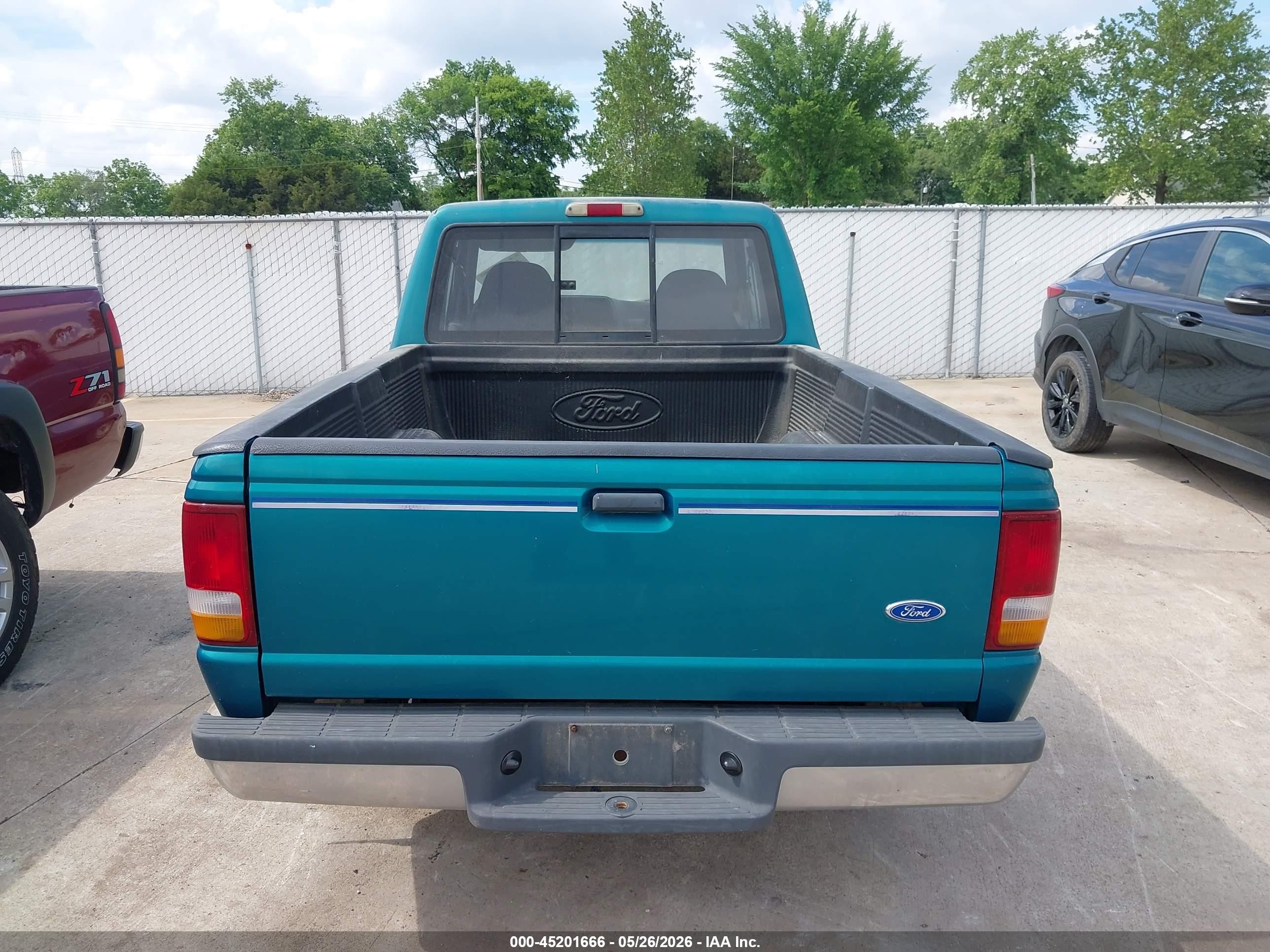 1993 Ford Ranger Super Cab Gray vin: 1ftcr14u9ppa42691