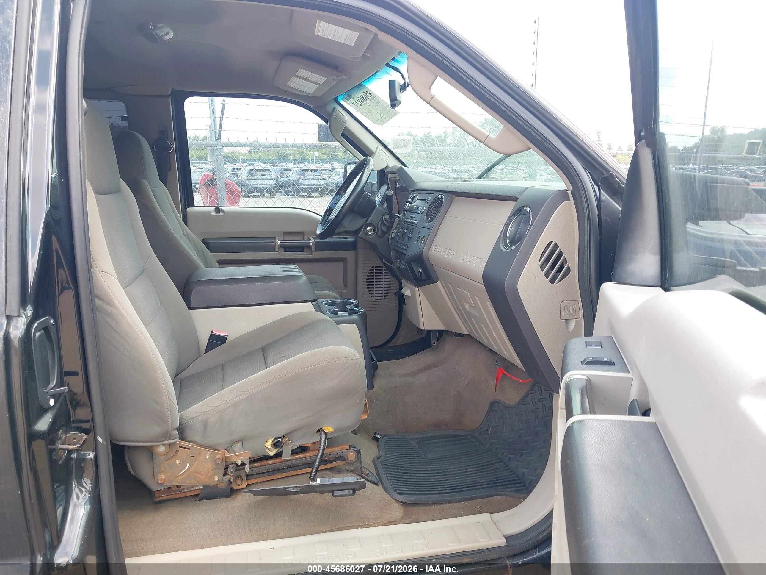 2010 Ford F250 Super Duty Black vin: 1ftsx2b57aea91572