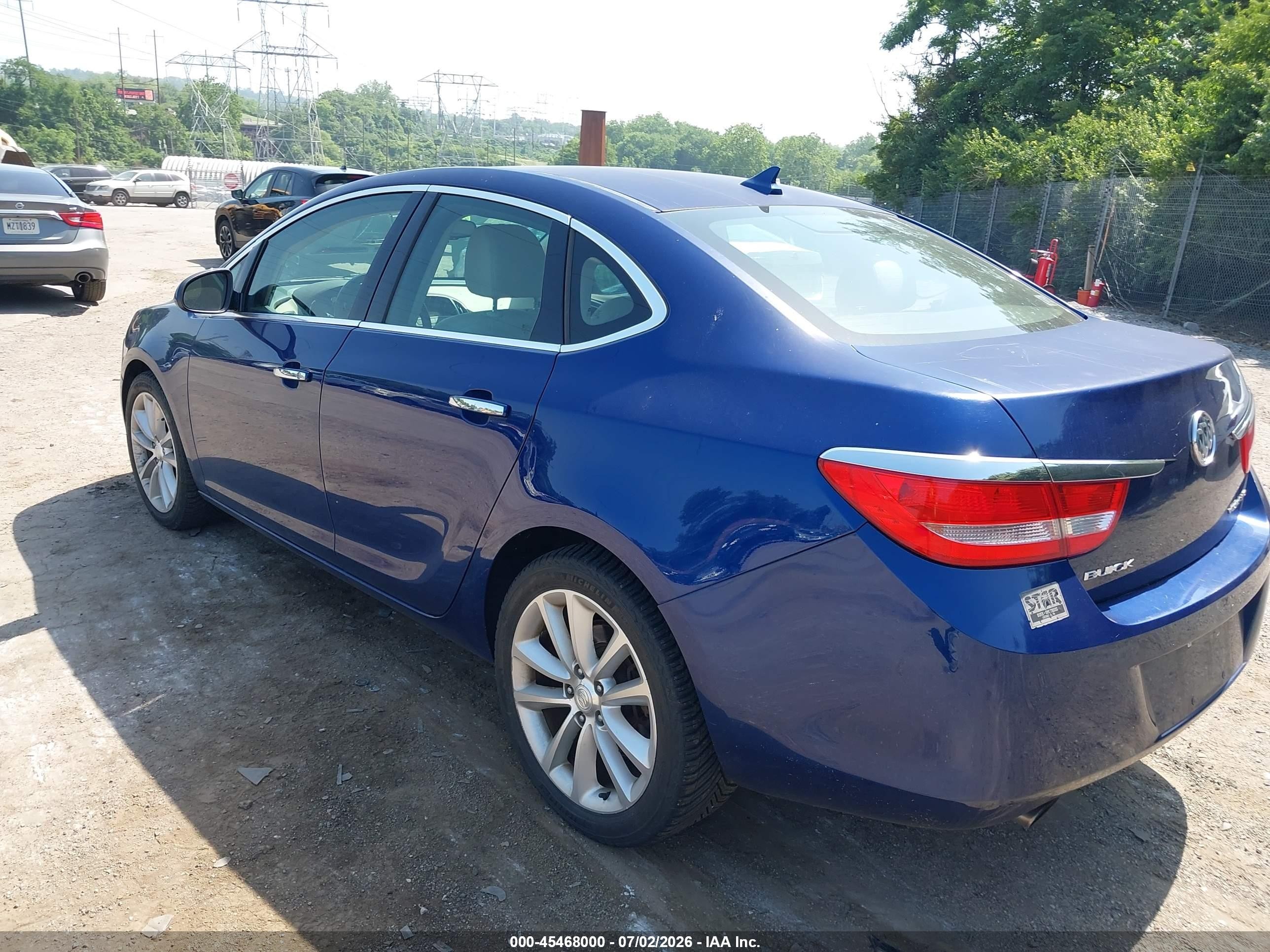 2013 Buick Verano   Dark Blue vin: 1g4pp5sk9d4222598