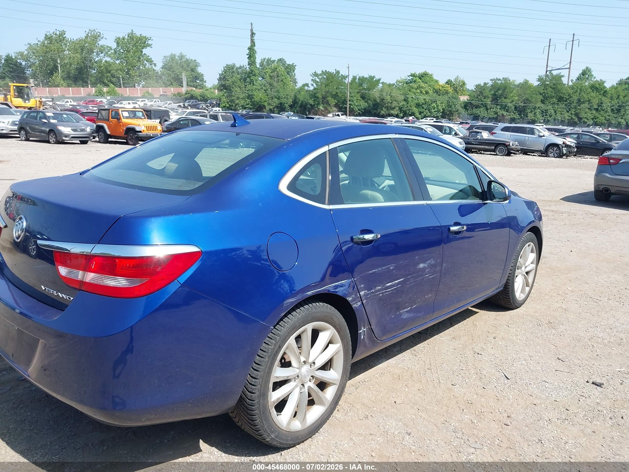 2013 Buick Verano   Dark Blue vin: 1g4pp5sk9d4222598