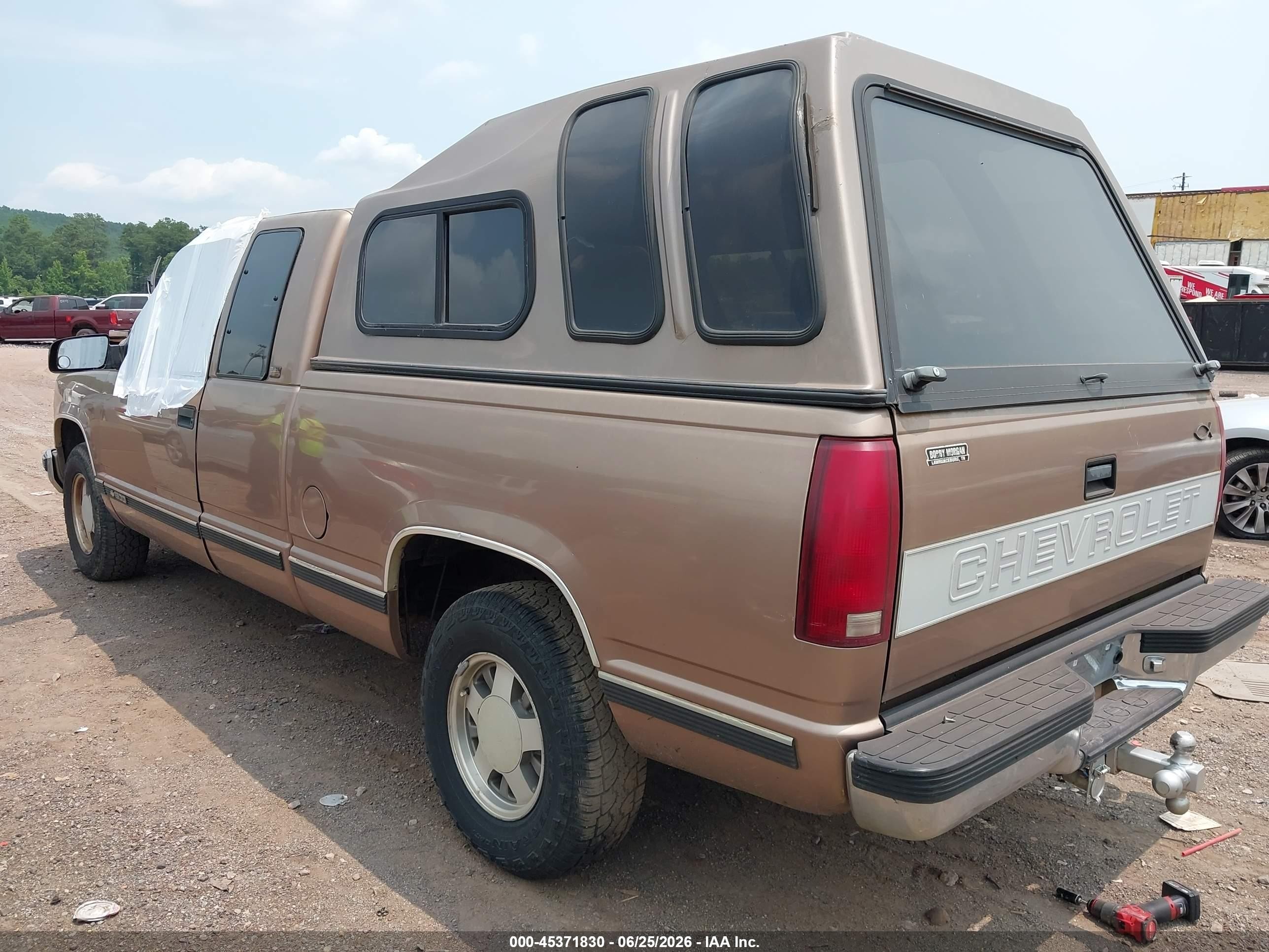 1996 Chevrolet Gmt-400 C1500 Burgundy vin: 1gcec19r7te215273