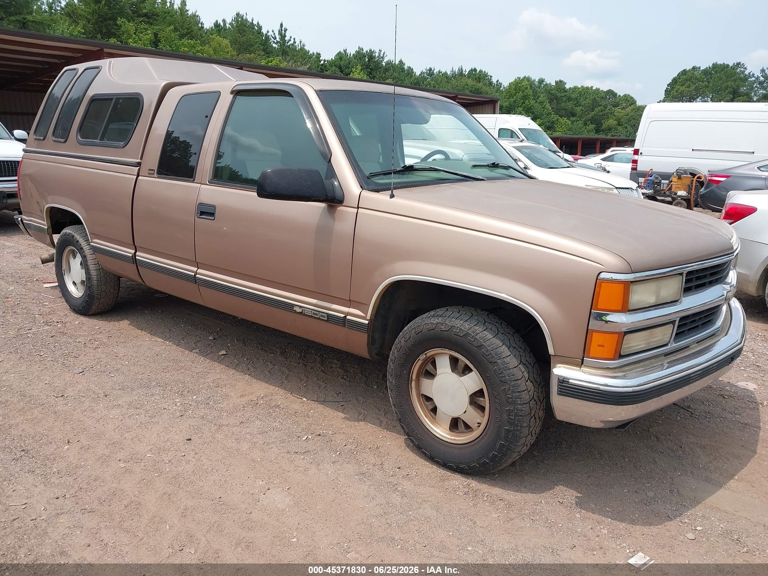 1996 Chevrolet Gmt-400 C1500 Burgundy vin: 1gcec19r7te215273
