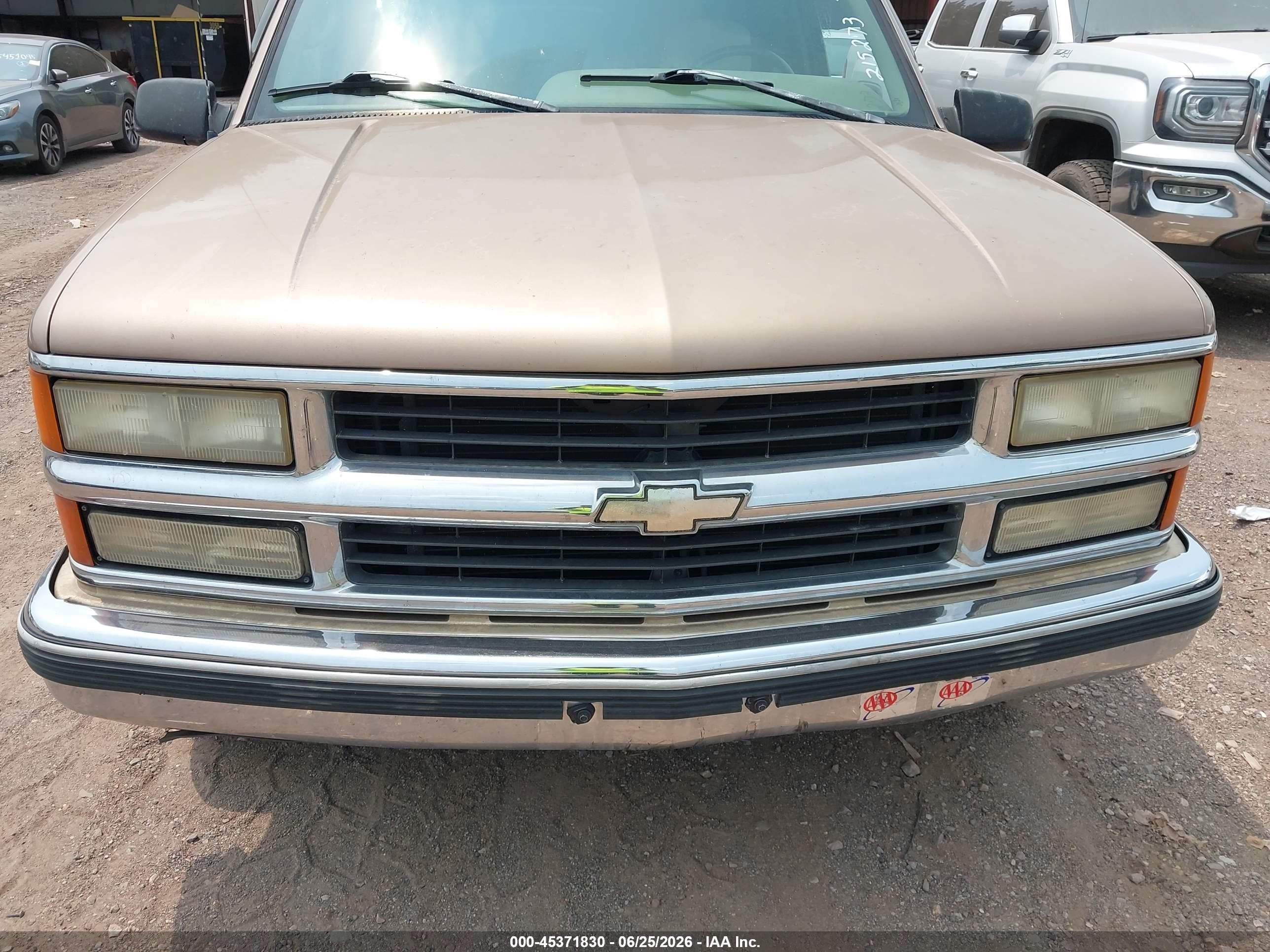 1996 Chevrolet Gmt-400 C1500 Burgundy vin: 1gcec19r7te215273