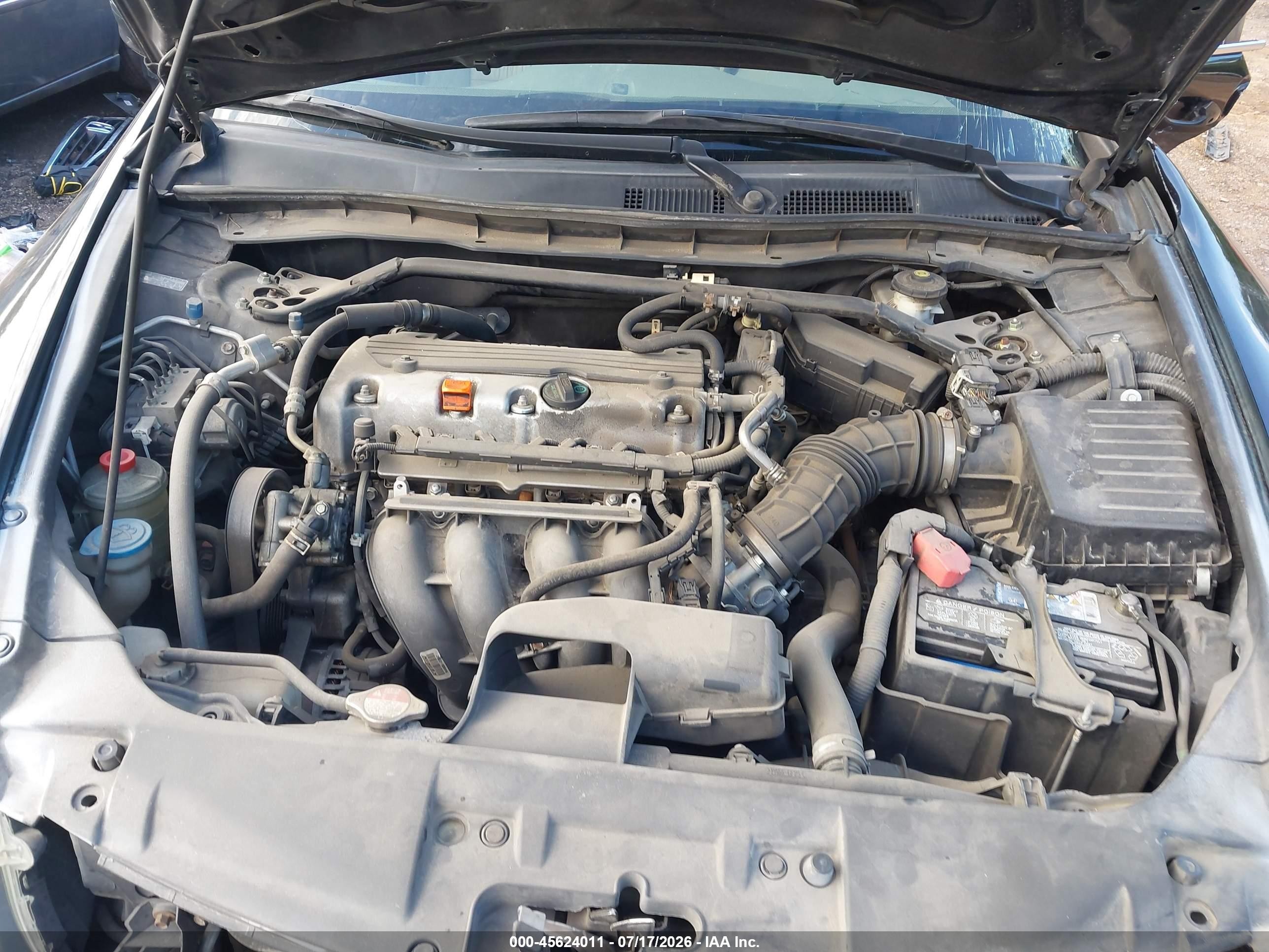 2010 Honda Accord 2.4 Ex-l Black vin: 1hgcp2f84aa136663