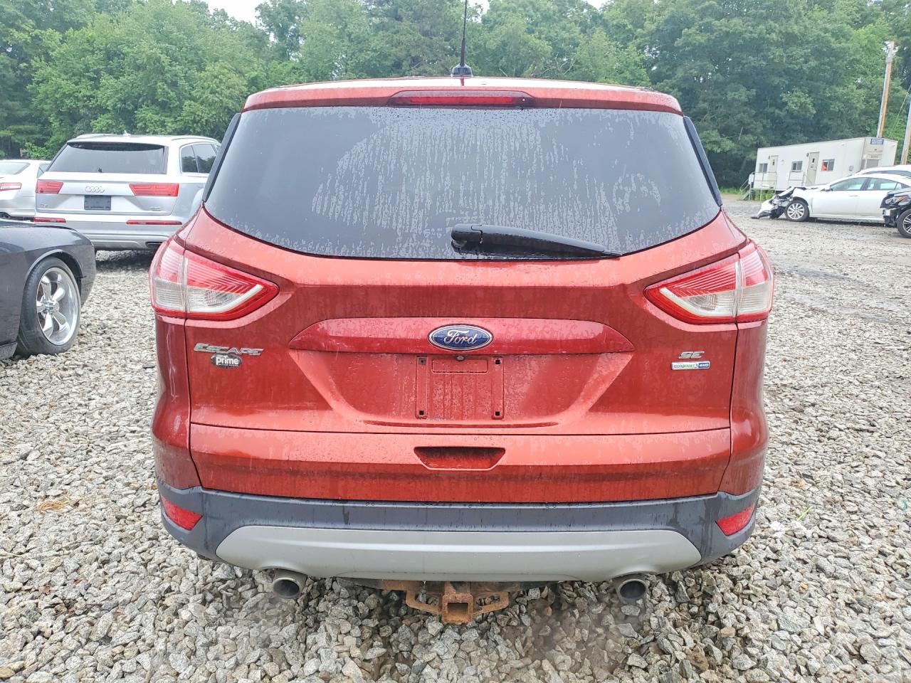 2015 Ford Escape Se Red vin: 1FMCU9GX5FUC84912