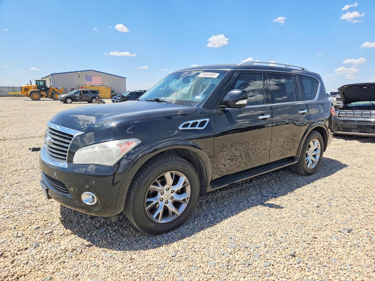 2013 Infiniti Qx56 Base Black vin: JN8AZ2NE4D9040159