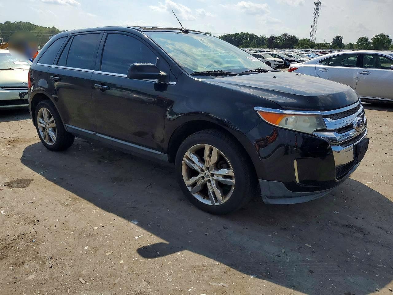 2011 Ford Edge Limited Черный vin: 2FMDK4KC2BBB57925