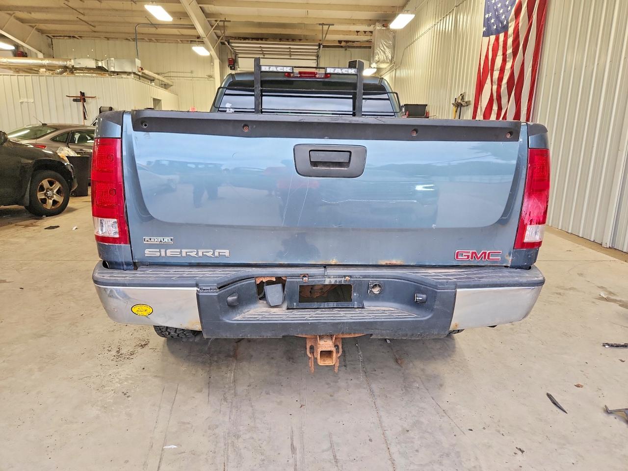 2008 Gmc Sierra K1500 Blue vin: 2GTEK190881212802