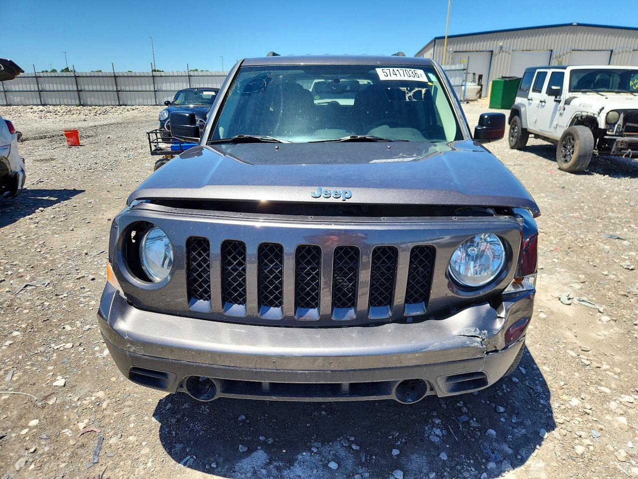 2016 Jeep Patriot Sport Gray vin: 1C4NJPBB4GD601473