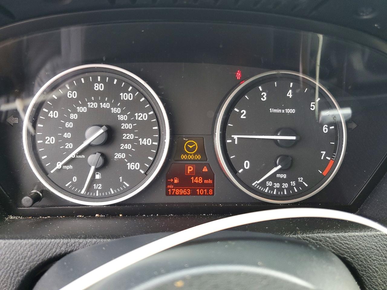 2009 Bmw X5 Xdrive30i Черный vin: 5UXFE43599L262667