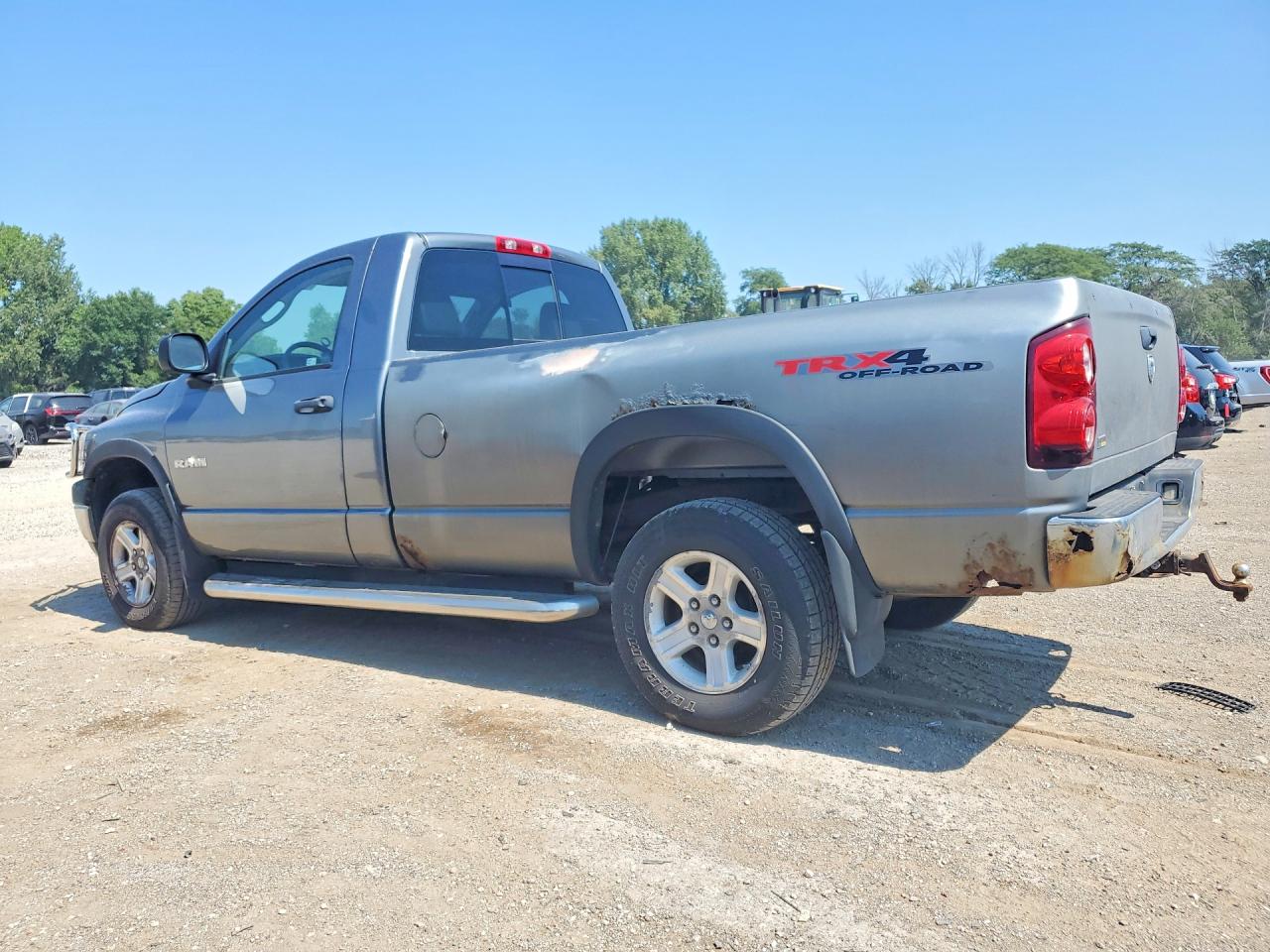 2008 Dodge Ram 1500 St Gray vin: 1D7HU16N38J161602