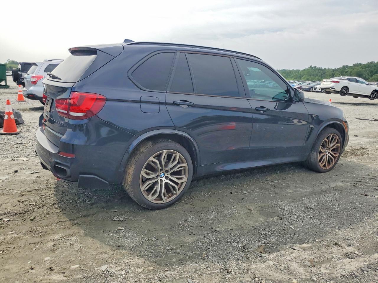 2015 Bmw X5 Xdrive50i Blue vin: 5UXKR6C53F0J79134