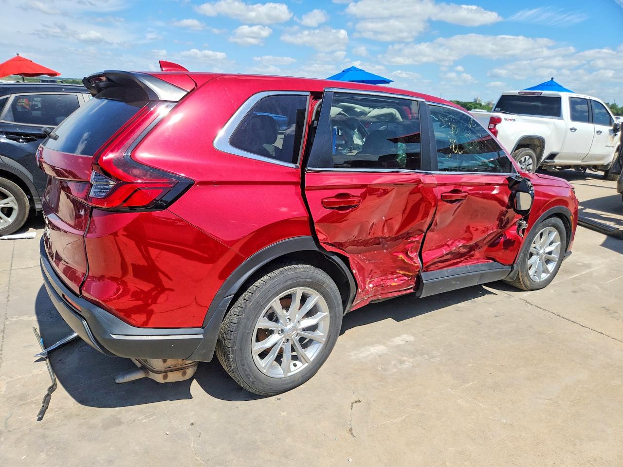 2024 Honda Cr-v Exl Бордовый vin: 5J6RS3H76RL007819
