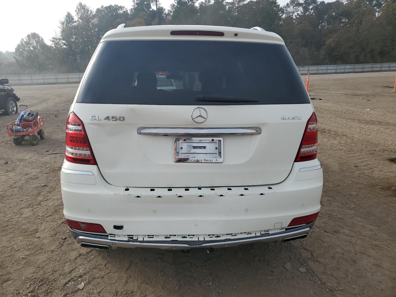 2012 Mercedes-benz Gl 450 4matic Белый vin: 4JGBF7BE0CA767267