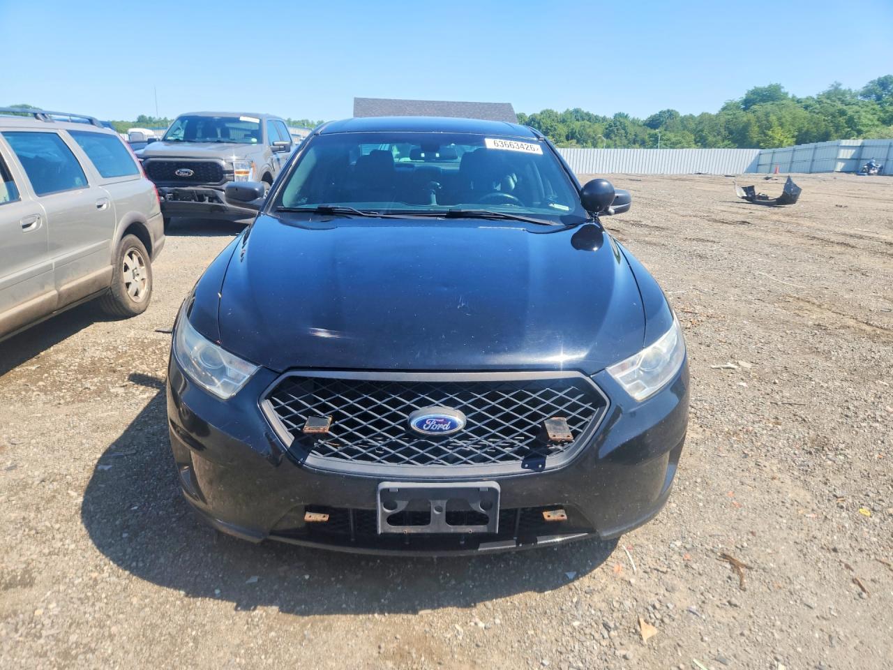 2015 Ford Taurus Police Interceptor Black vin: 1FAHP2MK0FG115029