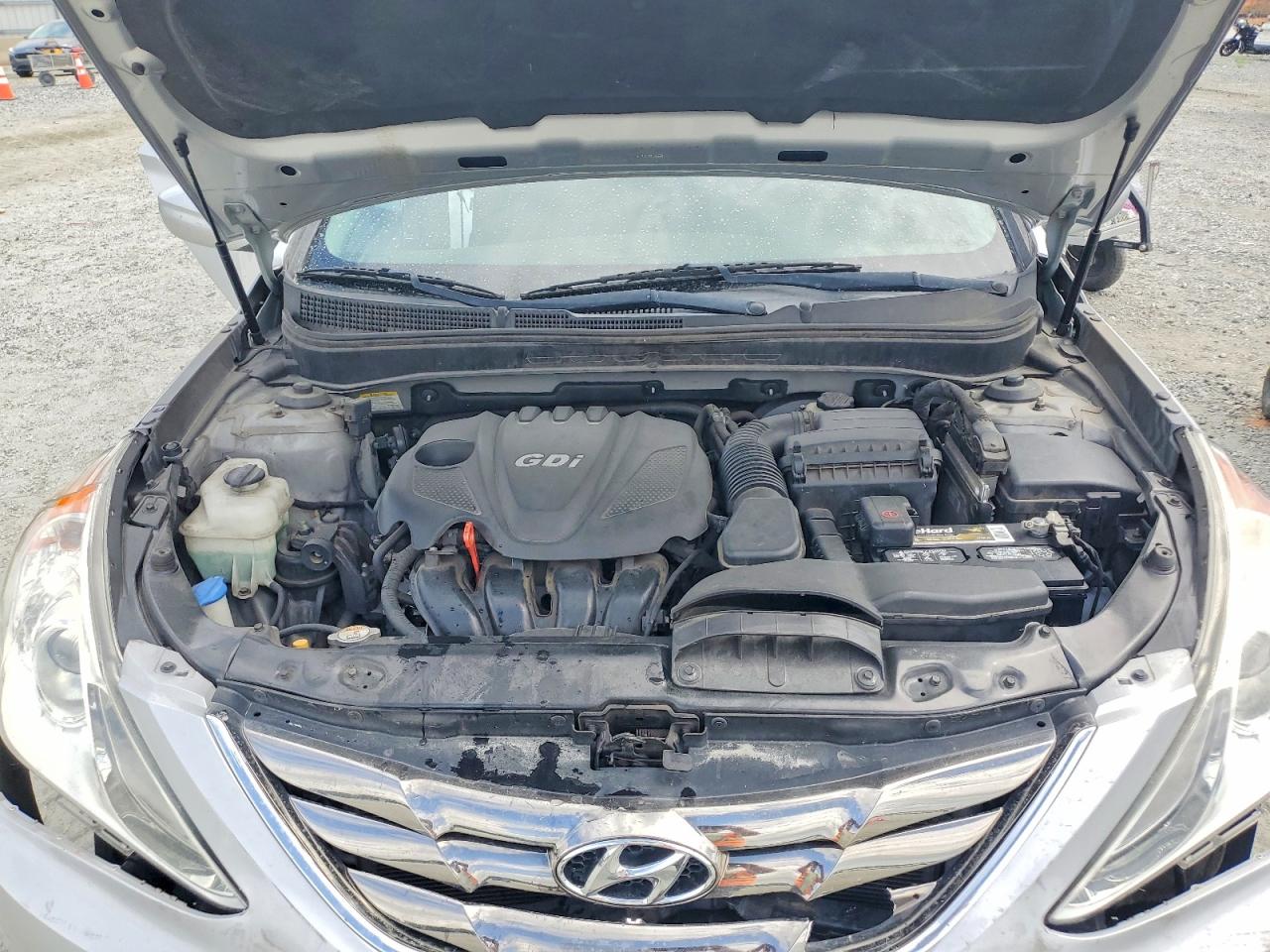 2013 Hyundai Sonata Se Silver vin: 5NPEC4AC8DH708745