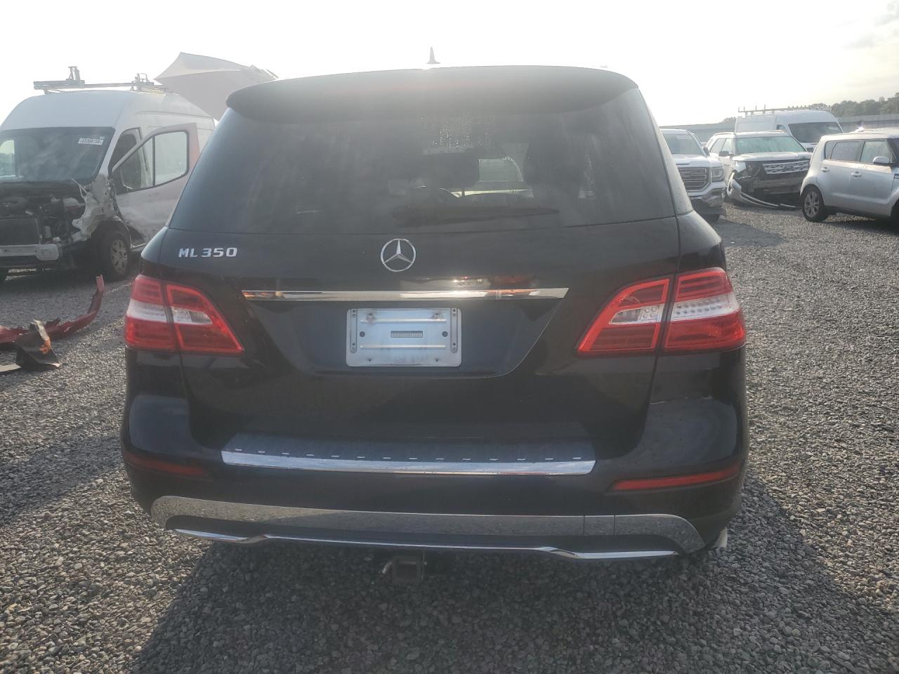 2014 Mercedes-benz Ml 350 Black vin: 4JGDA5JB8EA341199