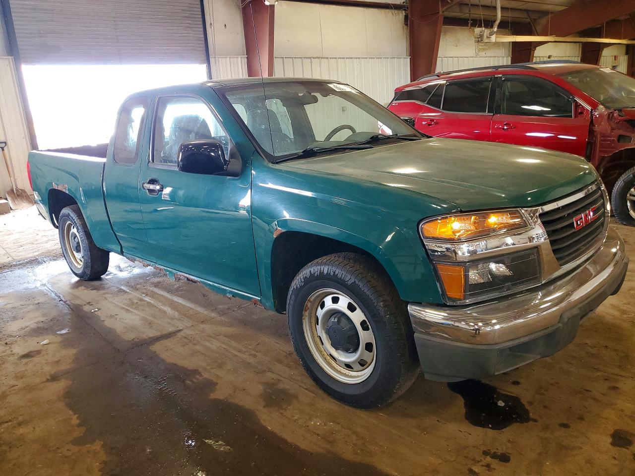 2012 Gmc Canyon Green vin: 1GTE5LFE9C8133891