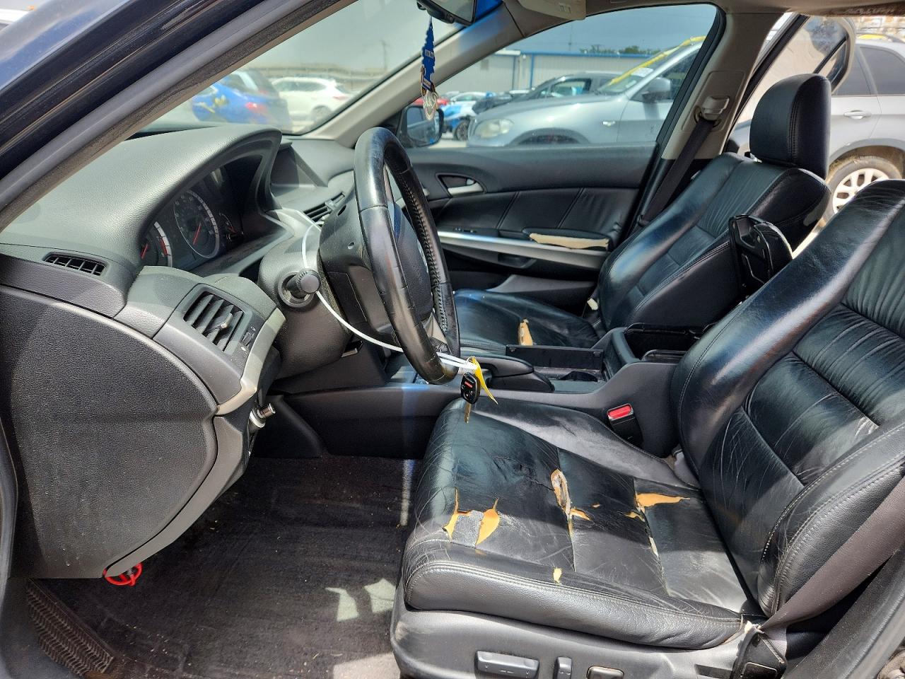 2008 Honda Accord Exl Black vin: 1HGCP26898A114040