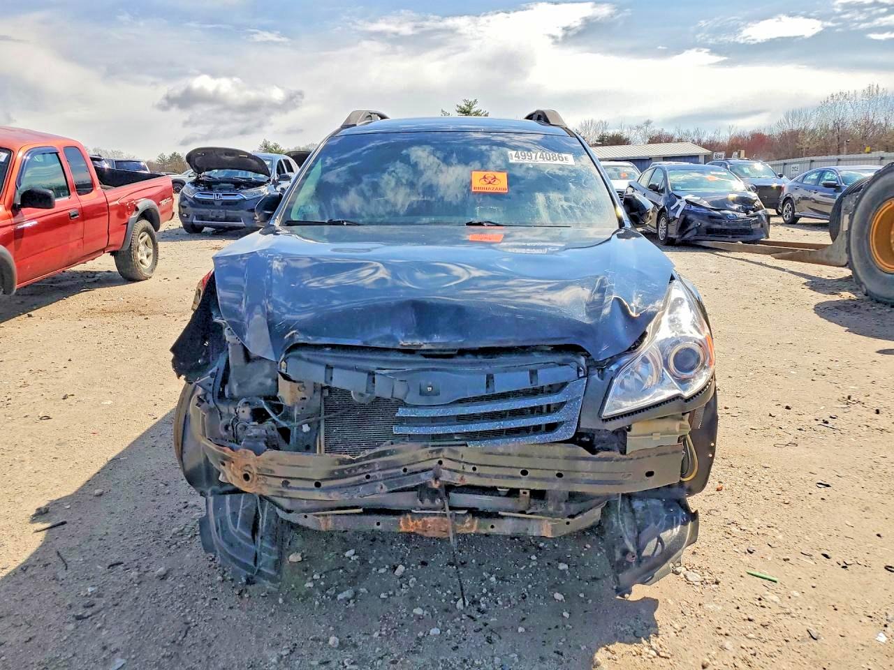 2011 Subaru Outback 2.5i Premium Black vin: 4S4BRBCC1B3415406