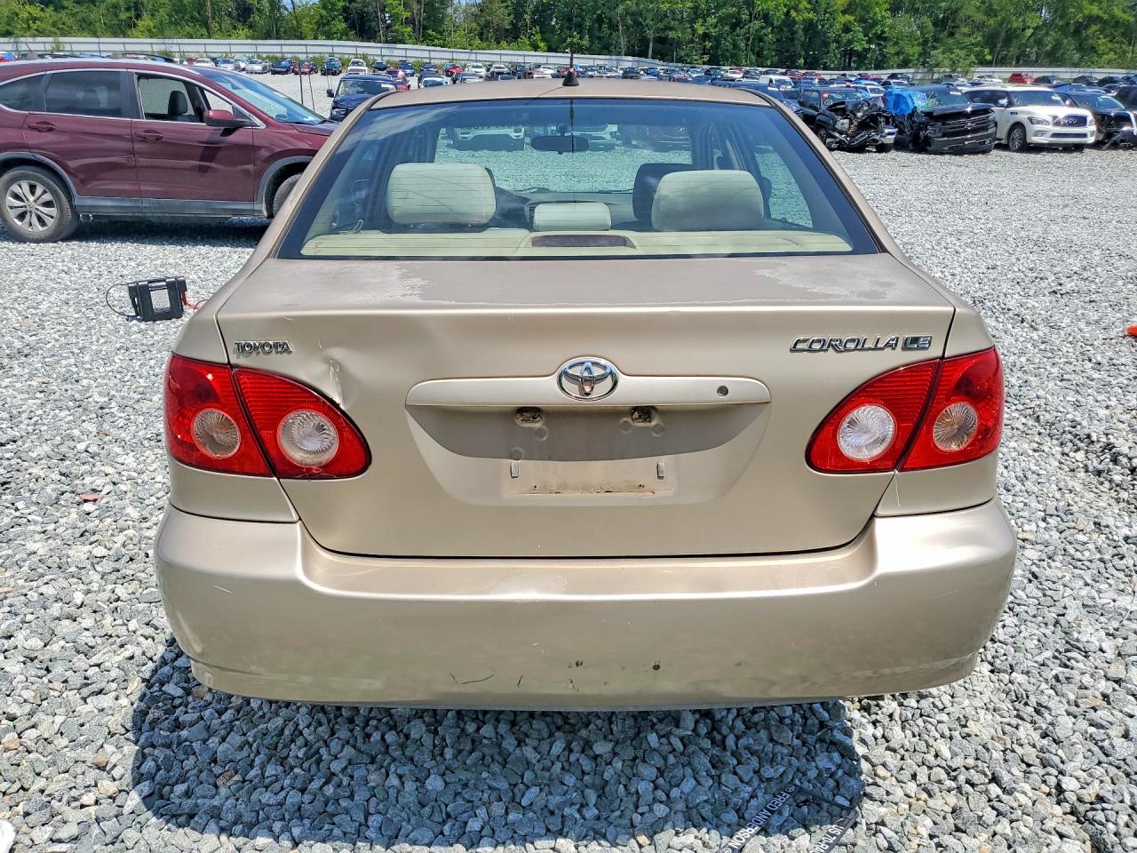 2006 Toyota Corolla Le Gold vin: 1NXBR32EX6Z602913
