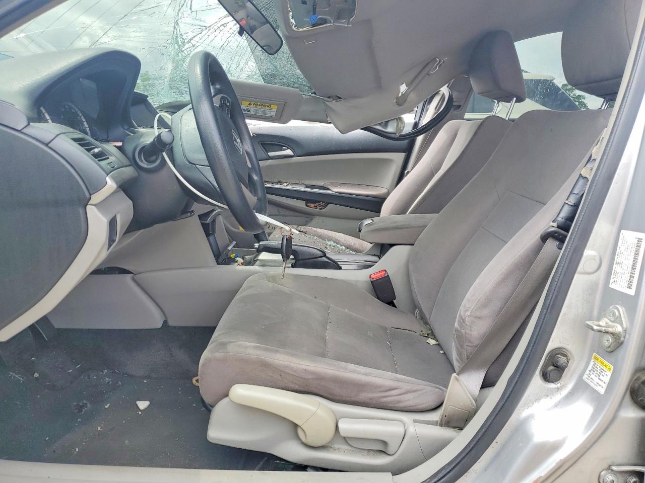 2011 Honda Accord Lx Silver vin: 1HGCP2F38BA055087