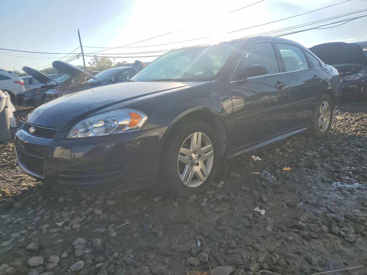 2014 Chevrolet Impala Limited Lt Charcoal vin: 2G1WB5E34E1151920