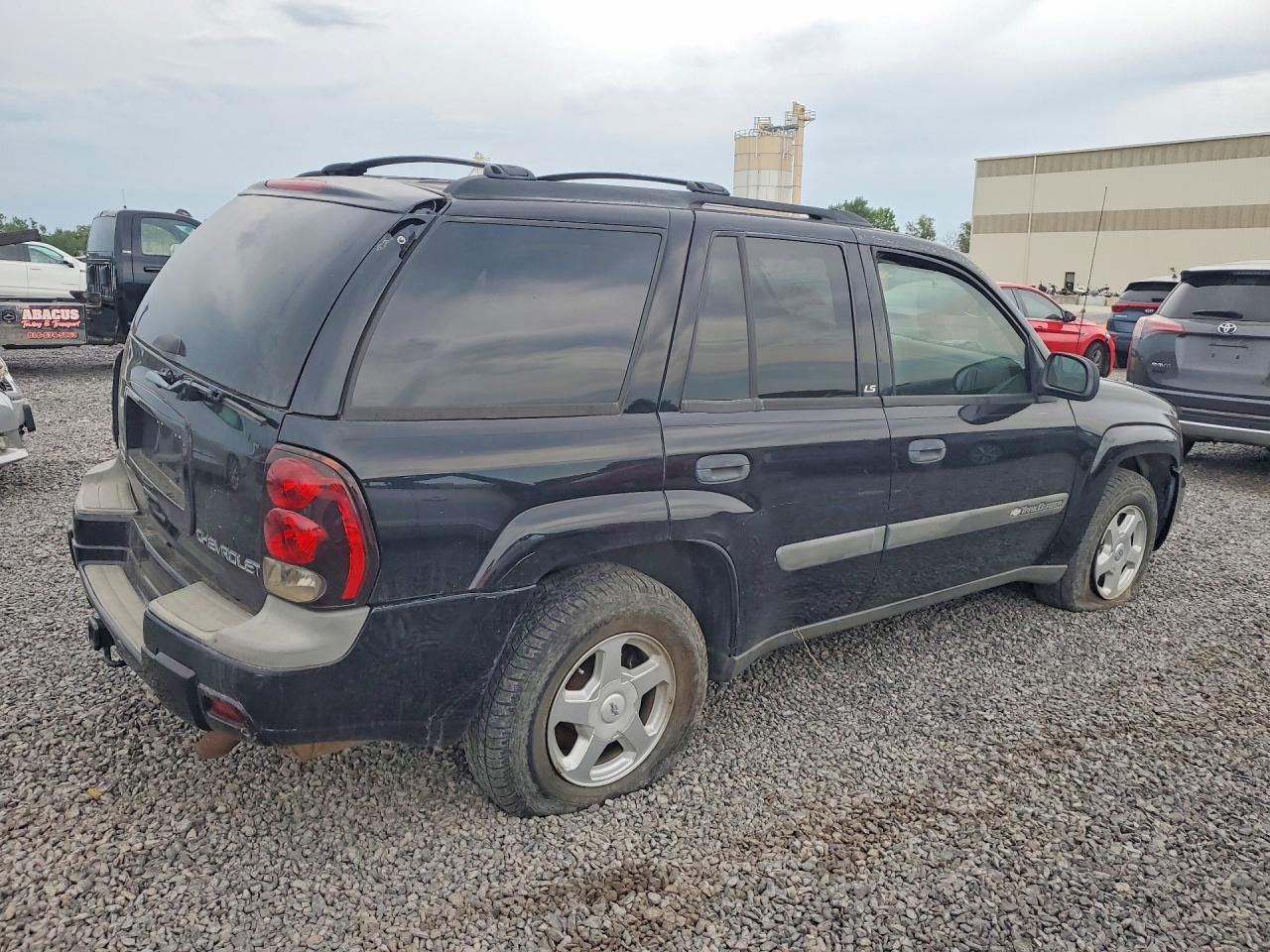 2003 Chevrolet Trailblazer Black vin: 1GNDT13S232161493