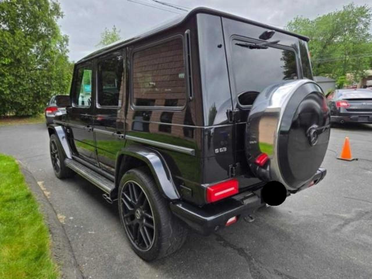 2008 Mercedes-benz G 500 Black vin: WDCYR49E48X175959