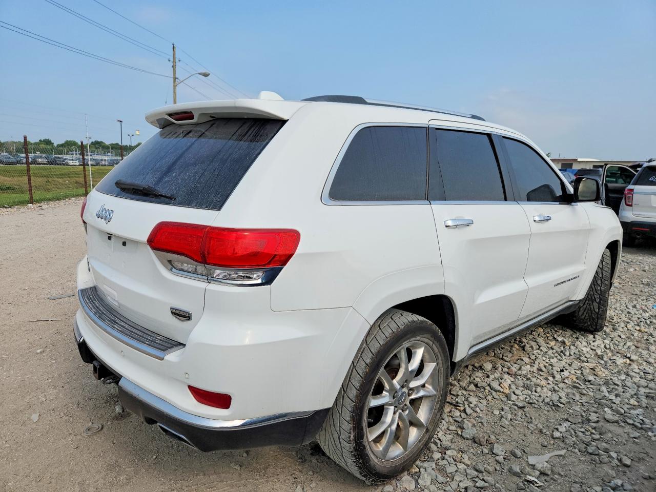 2014 Jeep Grand Cherokee Summit White vin: 1C4RJFJM0EC522982