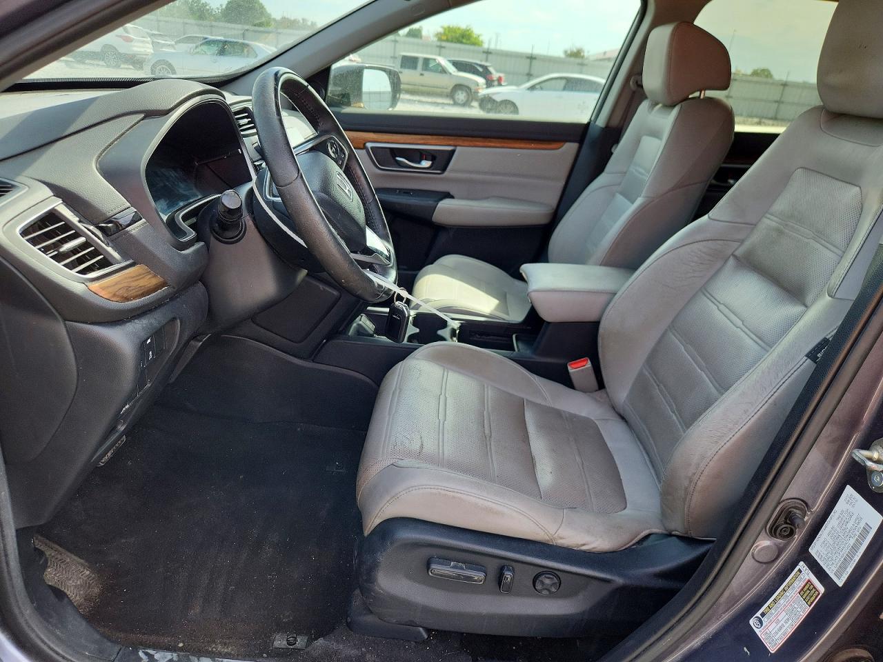 2017 Honda Cr-v Exl Серый vin: 5J6RW2H82HL012523