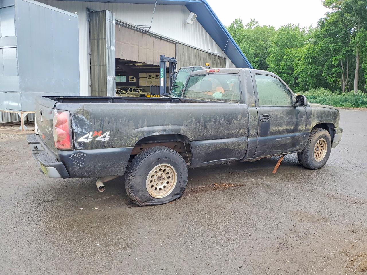 2004 Chevrolet Silverado K1500 Charcoal vin: 1GCEK14V54E152229